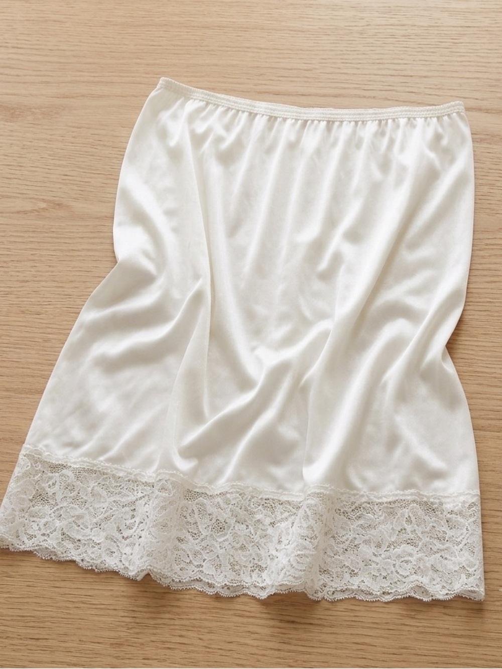 Vintage‎ Vassarette White Half Slip Style 11-105 Size XL